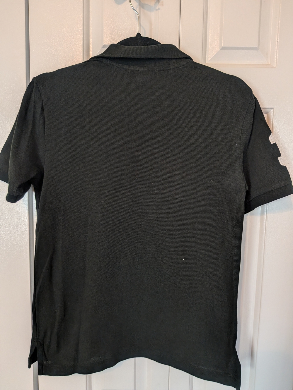 Polo by Ralph Lauren Black Polo with White Pony Logo (EUC) - Picture 2 of 5